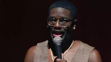 Real Talk Vest worn by him (Lil Rel Howery) as seen in Real Talk