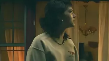 Task 2025 Sweatshirt worn by her (Emilia Jones) as seen in Task (S01E07)