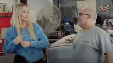 Pull Old Navy Open Stitch porté par Stevi comme on le voit dans 90 Day Fiancé (S11E11)