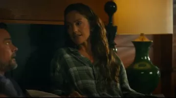 Rails Lennox Shirt worn by Quinn O'Grady (Minka Kelly) as seen in Ransom Canyon (S01E09)