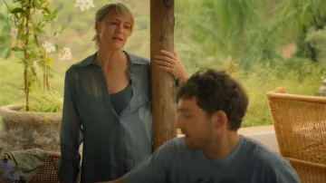 Weekend Stories Ria Blouse worn by Laura (Robin Wright) as seen in The Girlfriend (S01E02)