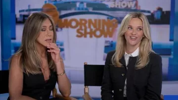 Bottega Veneta Knot-button Light Structured Cotton Jacket worn by Reese Witherspoon as seen in Good Morning America on September 15, 2025