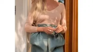 Denim Midi Skirt worn by Carrie Bradshaw (Sarah Jessica Parker) in TV Series And Just Like That S03