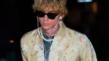 MGK 2025 Vogue Cocktail Party Printed Shirt