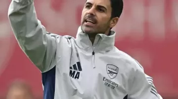 Veste Mikel Arteta Arsenal FC Training Session 2025