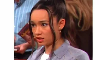 Days Of Our Lives Bandana-Print Shirt worn by Sophia Choi as seen in Days of our Lives