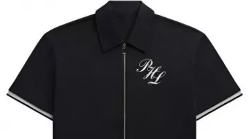 Philadelphia Eagles Zip Up Black T-Shirt worn by Travis Kelce in Adults Official NFL Football PA Philadelphia Eagles Zip-up Jacket W/Pockets Size: XL #nustuffthrift