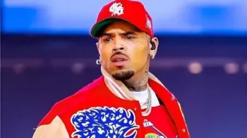 Breezy Bowl XX Letterman Varsity Jacket worn by Chris Brown in CHRIS BROWN’S BREEZY BOWL XX TOUR WAS CRAZY (FULL RECAP) ????