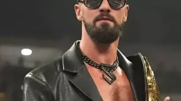 Seth Rollins 2025 Monday Night RAW Leather Jacket worn by Seth Rollins in WWE Raw