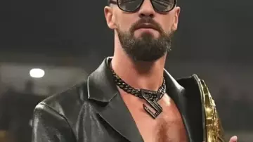 Seth Rollins 2025 Monday Night RAW Blouson en cuir porté par Seth Rollins dans WWE Raw