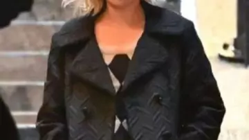 Black Blazer worn by Lee Quinzel (Lady Gaga) in Film Joker Folie A Deux 2024