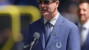 Peyton Manning Miami Dolphins vs Indianapolis Colts Blazer