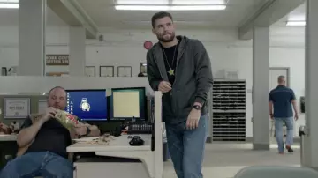 Casio Digital Watch worn by David McDougall (David Corenswet) as seen in We Own This City TV series (Season 1 Episode 1)