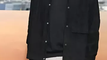 One Battle After Another Leonardo DiCaprio Black Shirt