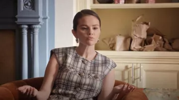 Veronica Beard Tamara Vest worn by Mabel Mora (Selena Gomez) as seen in Only Murders in the Building (S05E04)