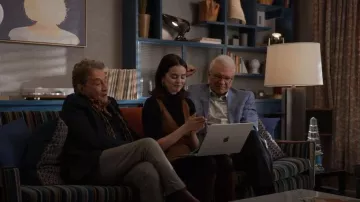 Zadig & Voltaire Rasha Suede Dress worn by Mabel Mora (Selena Gomez) as seen in Only Murders in the Building (S05E04)