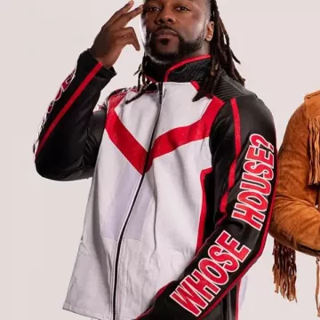 AEW Swerve Strickland Mr. Terrific Leather Jacket worn by Swerve Strickland (Swerve Strickland) in swervestricklandcom