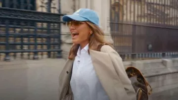 Mochila Louis Vuitton 2014 Bosphore usada por Samantha Faier como se ve en Sam & Billie: Sister Act (S01E05)