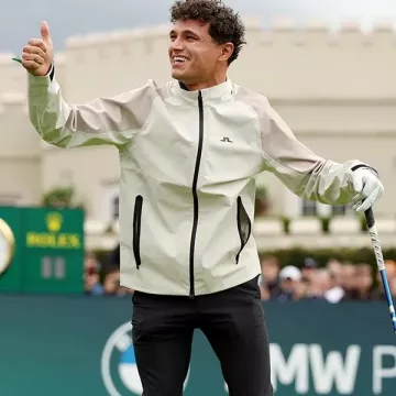 Wentworth Club Lando Norris Golf Jacket worn by (Lando Norris) in zign_edits