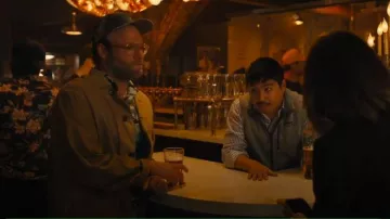 Kapital Unisex Linen Chino Cloth Ringoman Coverall worn by Will (Seth Rogen) as seen in Platonic (S02E08)