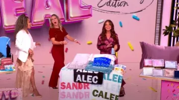 Christian Louboutin Cassia Lace-Up Slingback Pump worn by Sunny Hostin as seen in The View on September 17, 2025