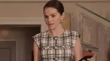This Plaid Vest worn by Mabel Mora (Selena Gomez) in Only Murders in the Building (S05E04)