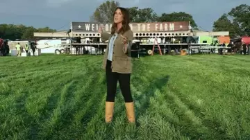 Veste utilitaire Lucky Brand portée par Maggie Vespa comme on le voit dans Today le 18 septembre 2025