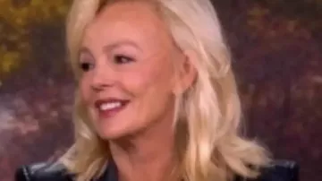 The View 2025 Blazer en cuir Tammy Bradshaw de Tammy Bradshaw dans The View