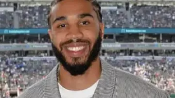 Bills vs NY Jets Striped Shirt worn by Jayson Tatum in Jets stun Bills in OT on Walk-off Punt Return TD in Aaron Rodgers' First Game in New York