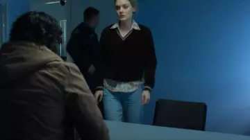 Levis 501 Original Jeans worn by Mandy Bond (Bella Heathcote) as seen in Scrublands (S02E03)