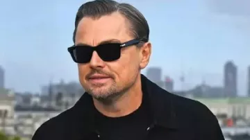 One Battle After Another Black Shirt worn by self (Leonardo DiCaprio) as seen in The Battle of Baktan Cross