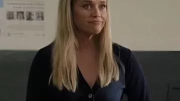 The Morning Show Knit Cardigan worn by Bradley Jackson (Reese Witherspoon) as seen in The Morning Show (S04E10)