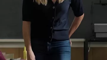 Knit Cardigan worn by Reese Witherspoon in The Morning Show