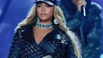 Beyoncé Atlanta Cowboy Carter Tour Star Leather Jacket