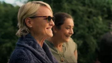Ralph Lauren Wave Cardigan worn by Laura (Robin Wright) as seen in The Girlfriend (S01E04)