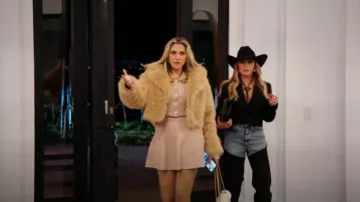 Majorelle Solveig Mini Skirt worn by Gina Kirschenheiter as seen in The Real Housewives of Orange County (S19E11)