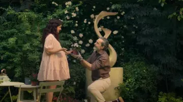 Glamorous Short Sleeve Pleated Smock Dress worn by Cherry (Olivia Cooke) as seen in The Girlfriend (S01E06)