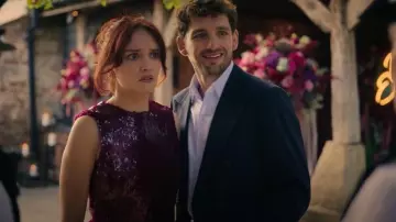 16Arlington Ray Sleeveless Sequined Mini Dress worn by Cherry (Olivia Cooke) as seen in The Girlfriend (S01E06)