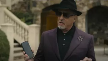 Hugo Boss Men's Jeckson Separate Suit Jacket worn by Dwight 'The General' Manfredi (Sylvester Stallone) as seen in Tulsa King (S03E01)