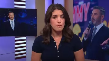 Polo Ralph Lauren Pleated Polo Maxi Dress worn by Liz Kreutz as seen in Today on September 19, 2025