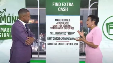 Elie Tahari The Kaya Ribbed A-Line Midi Sweater Dress worn by Sharon Epperson as seen in Today on September 19, 2025