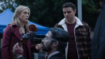 Levi's Men's Relaxed Fit Trucker Jacket worn by Shane Florence (Josh McKenzie) as seen in The Hunting Party (S01E08)