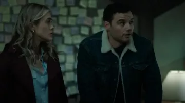 Levi's Men's Sherpa Lined Trucker Jacket worn by Shane Florence (Josh McKenzie) as seen in The Hunting Party (S01E09)