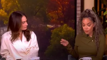 Cult Gaia Callie Top worn by Sunny Hostin as seen in The View on September 19, 2025