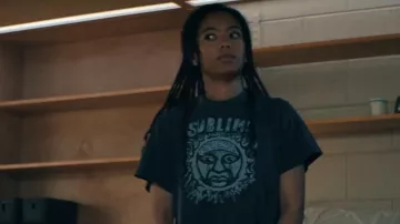 Sublime Sun T-Shirt worn by Marie Moreau (Jaz Sinclair) in Gen V (S02E02)
