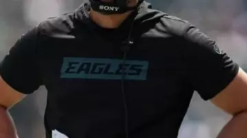 Eagles Hoodie worn by Nick Sirianni in NFL Preseason 2025