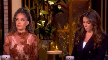 Veste Veronica Beard Miller Dickey portée par Alyssa Farah Griffin comme on le voit dans The View le 22 septembre 2025