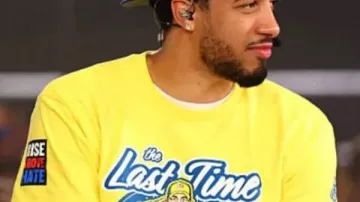 Wrestlepalooza 2025 Tyrese Halliburton T-Shirt worn by (Tyrese Halliburton) in WWE Wrestlepalooza