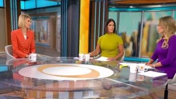 Veronica Beard Miller Jacket worn by Anna Schechter as seen in CBS Mornings on September 21, 2025