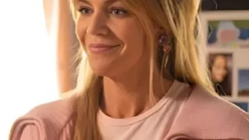 High Potential Pink Palm Springs T-Shirt worn by Kaitlin Olson in High Potential Season 2 Trailer (HD) Kaitlin Olson series